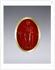 Ring inset with intaglio representing Artemis by Anonymous