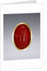 Ring inset with intaglio representing Artemis by Anonymous