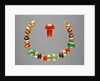 Twenty-eight miscellaneous beads and one stud by Anonymous