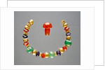 Twenty-eight miscellaneous beads and one stud by Anonymous