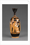 Attic Red-Figure Lekythos by Painter of the Frankfort Acorn