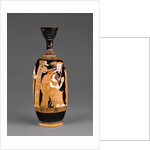 Attic Red-Figure Lekythos by Painter of the Frankfort Acorn