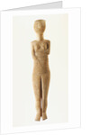 Female Figure of the Early Spedos Type by Anonymous