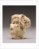 Applique depicting the head of pan by Anonymous