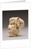 Applique depicting the head of pan by Anonymous