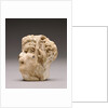 Applique depicting the head of pan by Anonymous