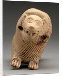 Rattle in the Shape of a Recumbent Lion by Anonymous