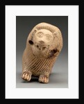 Rattle in the Shape of a Recumbent Lion by Anonymous