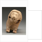 Rattle in the Shape of a Recumbent Lion by Anonymous