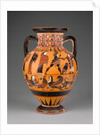 Euboean Black-Figure Neck Amphora by Anonymous