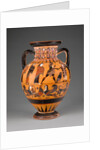 Euboean Black-Figure Neck Amphora by Anonymous