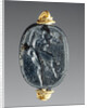 Engraved Scaraboid inset into a Ring by Epimenes