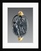 Engraved Scaraboid inset into a Ring by Epimenes