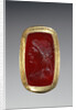Engraved Gem Inset Into a Hollow Ring by Anonymous