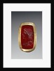 Engraved Gem Inset Into a Hollow Ring by Anonymous