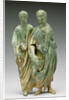 Relief Fragment of Two Men by Anonymous