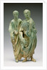 Relief Fragment of Two Men by Anonymous