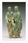 Relief Fragment of Two Men by Anonymous