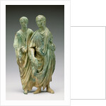 Relief Fragment of Two Men by Anonymous