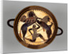 Lakonian Black-Figure Kylix, detached fragments by Boreads Painter