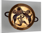 Lakonian Black-Figure Kylix, detached fragments by Boreads Painter