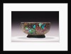 Mosaic Glass Footed Bowl by Anonymous