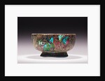 Mosaic Glass Footed Bowl by Anonymous