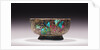 Mosaic Glass Footed Bowl by Anonymous
