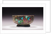 Mosaic Glass Footed Bowl by Anonymous