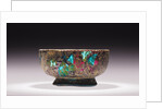 Mosaic Glass Footed Bowl by Anonymous
