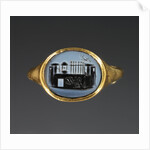 Cameo Gem Inset Into a Hollow Ring by Anonymous