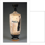 White-Ground Lekythos by The Timokrates Painter