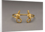 Bracelet with Isis Bust Finials by Anonymous