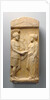 Grave Stele of Philoxenos with his Wife, Philoumene by Anonymous