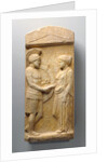 Grave Stele of Philoxenos with his Wife, Philoumene by Anonymous