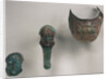 Group of Armor for Horses: Prometodpidia (2) and Breastplates (2) by Anonymous