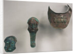 Group of Armor for Horses: Prometodpidia (2) and Breastplates (2) by Anonymous