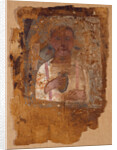 Mummy Shroud with Painted Portrait of a Youth by Anonymous