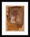 Mummy Shroud with Painted Portrait of a Youth by Anonymous