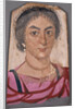 Mummy Portrait of a Young Woman by Anonymous