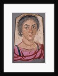 Mummy Portrait of a Young Woman by Anonymous