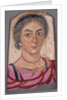Mummy Portrait of a Young Woman by Anonymous