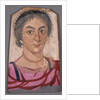 Mummy Portrait of a Young Woman by Anonymous