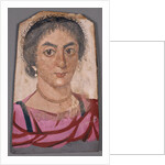 Mummy Portrait of a Young Woman by Anonymous