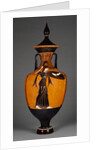 Attic Panathenaic Amphora with Lid by the Marsyas Painter