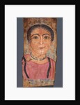 Mummy Portrait of a Woman by Anonymous