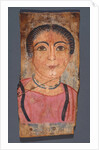 Mummy Portrait of a Woman by Anonymous