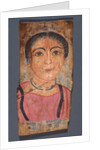 Mummy Portrait of a Woman by Anonymous