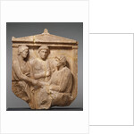 Grave Naiskos of Theogenis with her Mother, Nikomache, and her Brother Nikodemos by Anonymous
