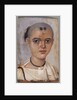Mummy Portrait of a Youth by Anonymous